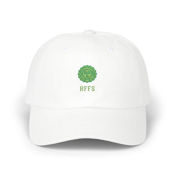 Classic Dad Cap with Green RFFS Emblem - Trendy Hat for Dads, Perfect Gift for Father's Day, Casual Style, Outdoor Fun, Everyday Wear