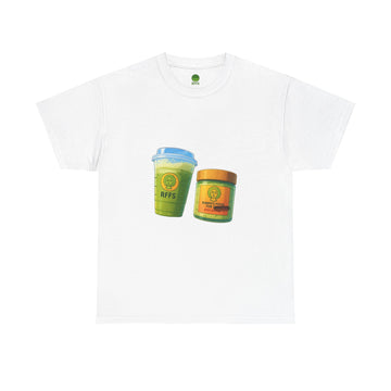 RFFS  "Matcha on the beach" Vibes Tee, Cotton Tee for Health Lovers, Dietary Gifts, Eco-Friendly Wear, Smoothie Art Shirt, Comfortable [...]