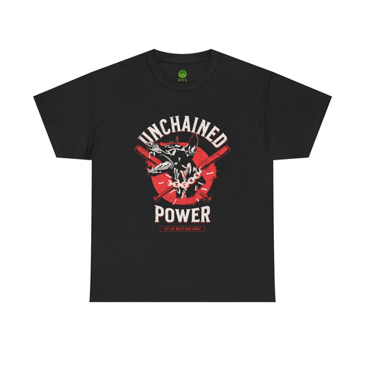 Unchained Power Unisex Heavy Cotton Tee, Motivational Graphic Tee, Casual Everyday Wear, Gift for Sports Enthusiasts, Comfortable [...]