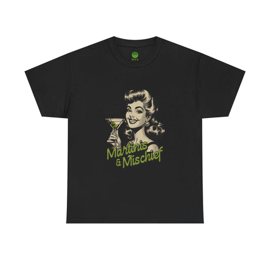 Retro Cocktail Tee, Vintage Unisex T-Shirt, Funny Martini Shirt, Gift for Cocktail Lovers, Party Apparel, Weekend Vibes