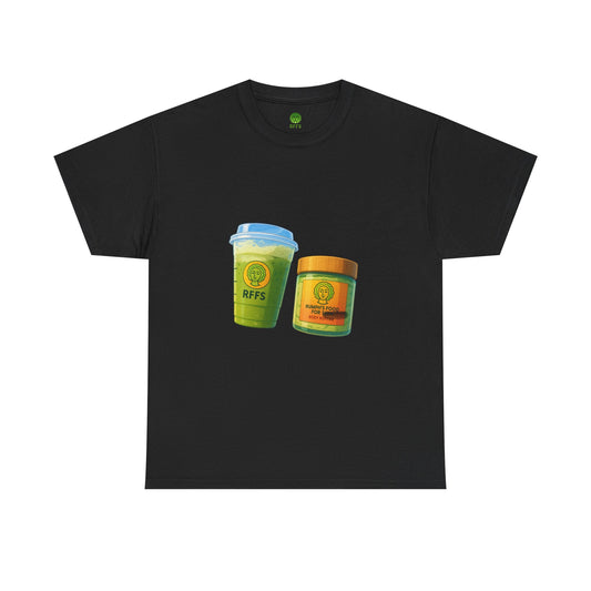 RFFS  "Matcha on the beach" Vibes Tee, Cotton Tee for Health Lovers, Dietary Gifts, Eco-Friendly Wear, Smoothie Art Shirt, Comfortable [...]