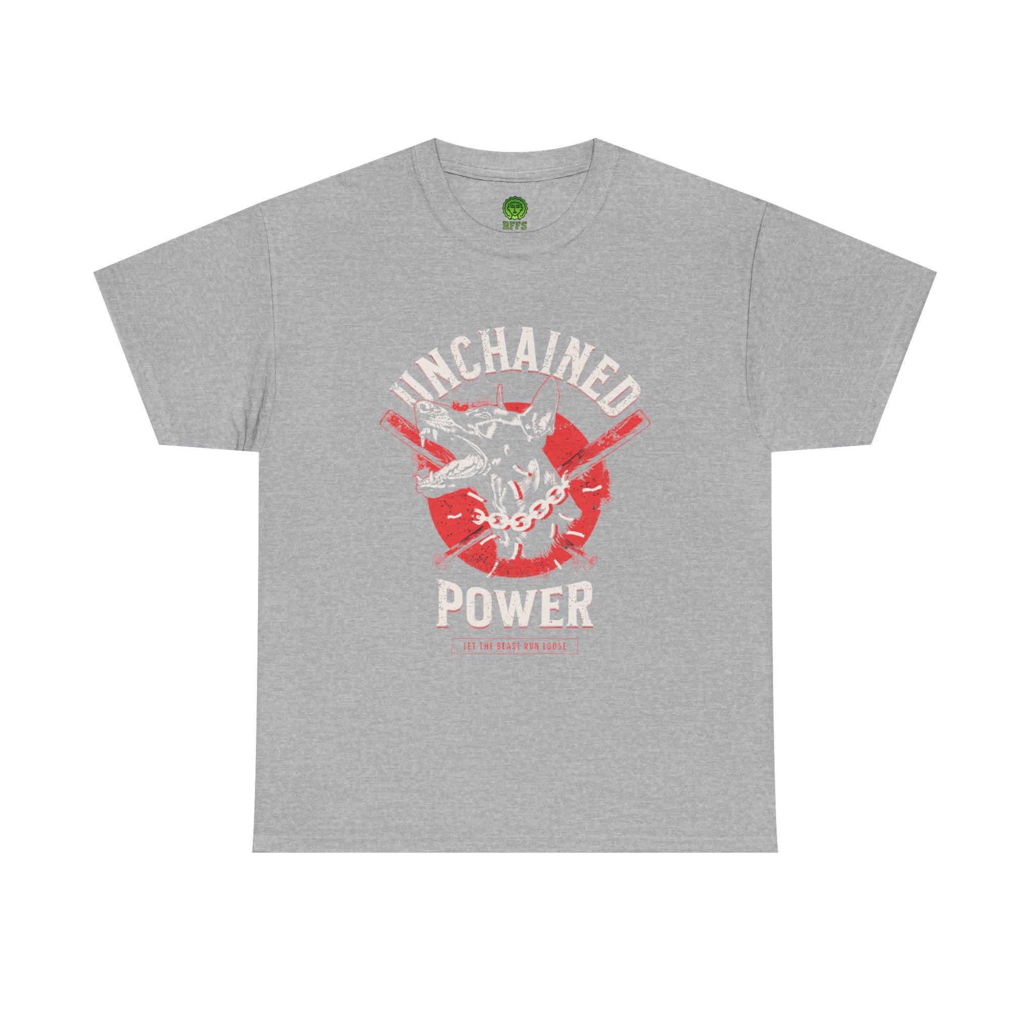 Unchained Power Unisex Heavy Cotton Tee, Motivational Graphic Tee, Casual Everyday Wear, Gift for Sports Enthusiasts, Comfortable [...]