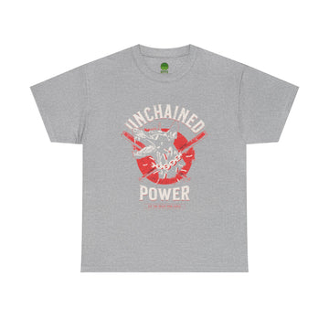 Unchained Power Unisex Heavy Cotton Tee, Motivational Graphic Tee, Casual Everyday Wear, Gift for Sports Enthusiasts, Comfortable [...]